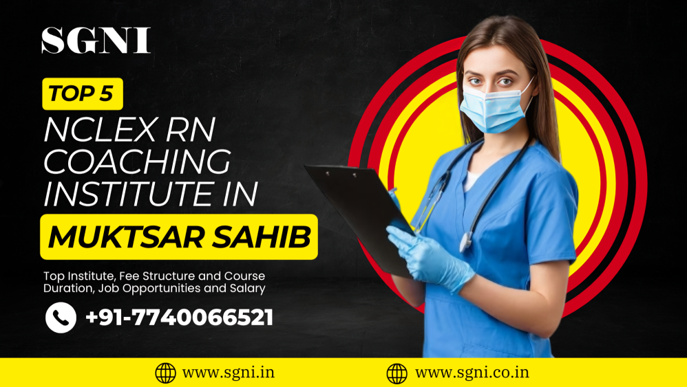 Top NCLEX RN Coaching Institute in Muktsar Sahib