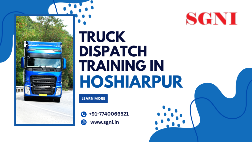 Truck Dispatch Training in Barnala