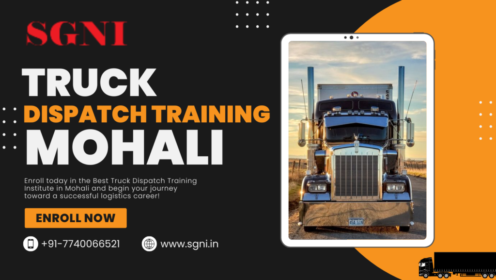 Truck Dispatch Training Institute in Mohali