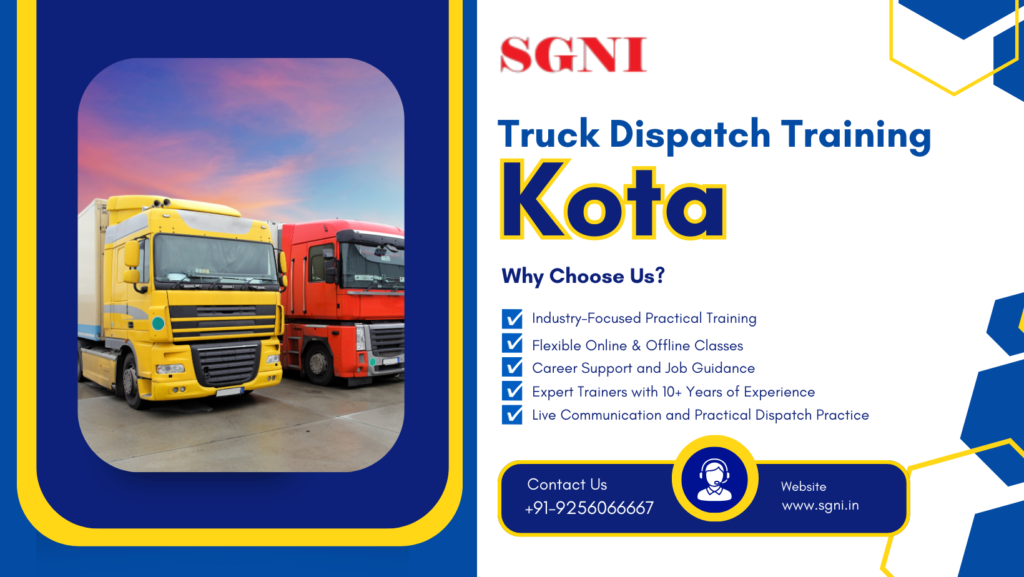 Best Truck Dispatch Training in Kota