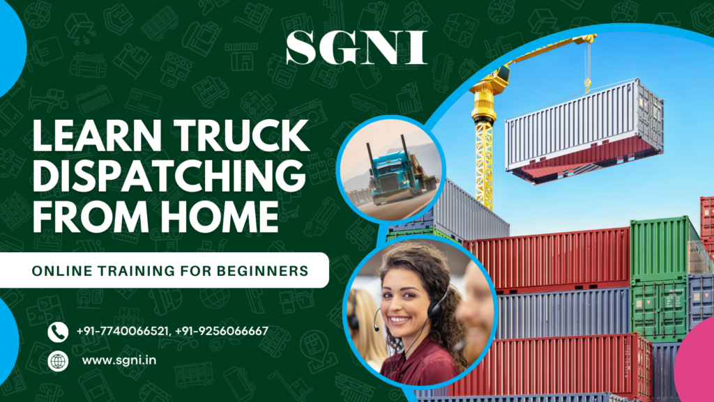 Learn Truck Dispatching from Home