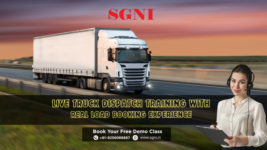 Live Truck Dispatch Training with Real Load Booking Experience