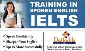 Training in spoken english