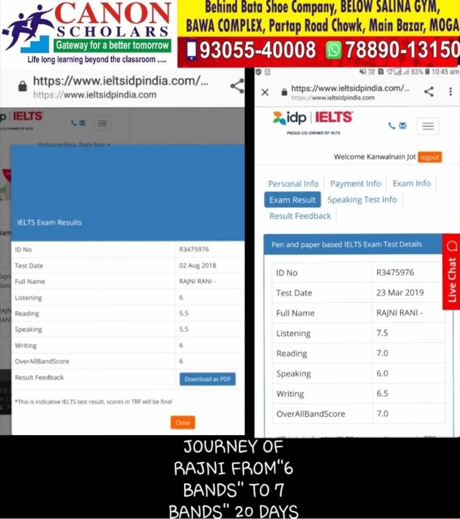 Canon Scholars Ielts Center