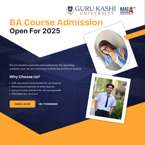 BA online course Administration at Guru Kashi University - Apply Now