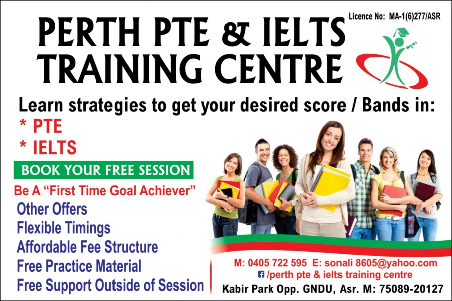 PERTH PTE & IELTS TRAINING CENTRE