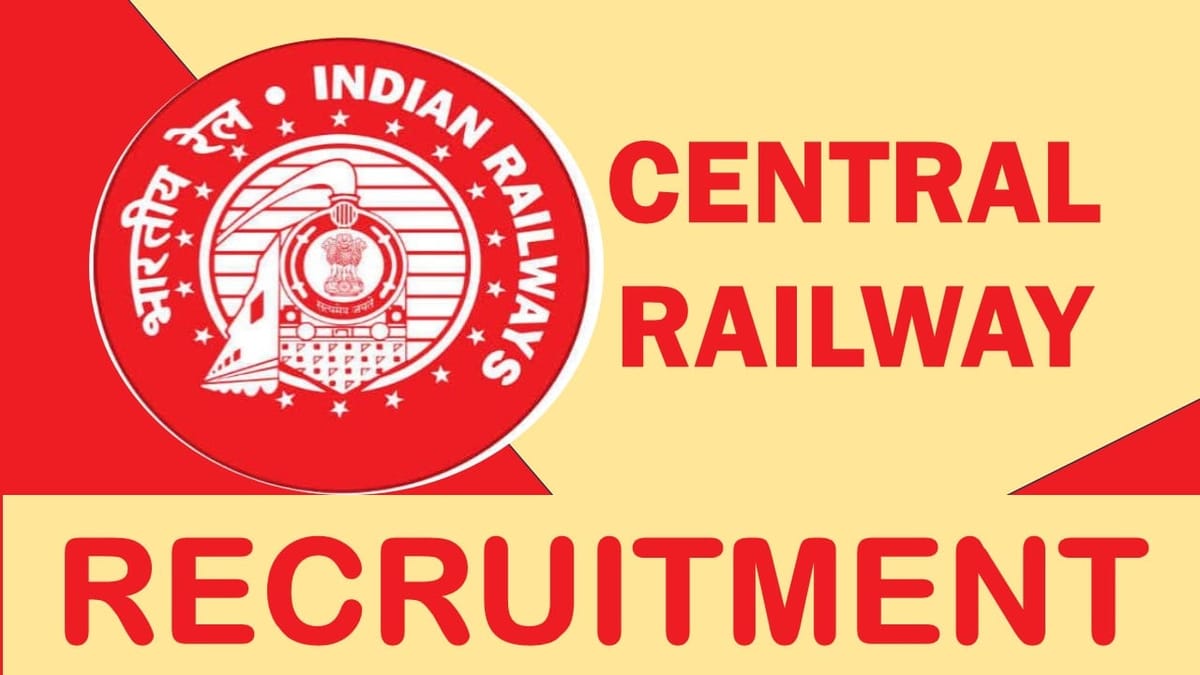 Indian Central Railway Recruitment, Apply Online