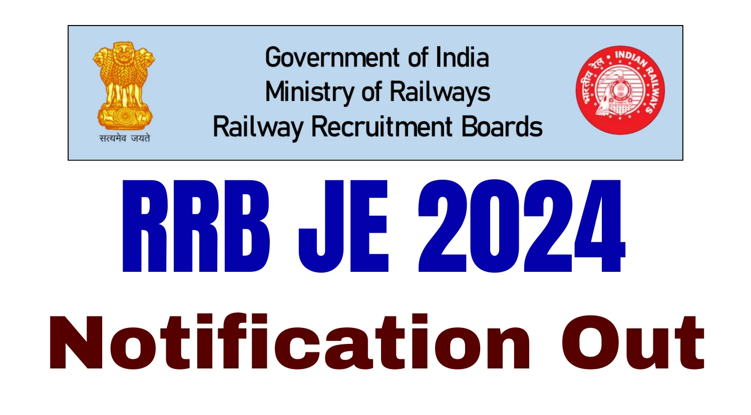 RRB Junior Engineer (JE) Online Form 2024 (7951 Post)